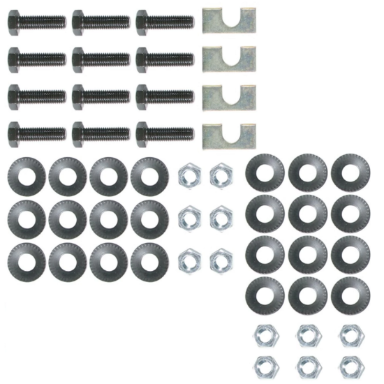 Trailer Tow Hitch Hardware Fastener Kit For 99-22 Ford F250 F350 08-15 Ford 450 Super Duty 2-1/2" Receiver