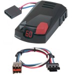 Hopkins Impulse Trailer Brake Control for 98-12 Lincoln Navigator w/ Plug Play Wiring Adapter Time Based Eletric Trailer Brakes Module Box Controller