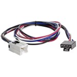 Hopkins Impulse Trailer Brake Control for 14-21 Infiniti QX80 14-20 QX60 w/ Plug Play Wiring Adapter Time Based Eletric Trailer Brakes Module Box Controller