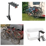 Pro Series Eclipse 4 Bike Rack Carrier Foldable Approved for Trailers RVs Trucks SUV Offroad 2" Receivers