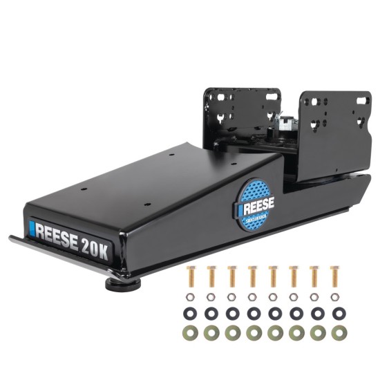 Reese Sidwinder Hitch 20K Pin Box 5th Wheel Hitch 69220 Replaces 68220 Fifth Wheel Pin Box Fits Lippert (1621, 1716, 0719), Fabex PB 600 Series, Rhino and Turning Point Bolt Hole Patterns