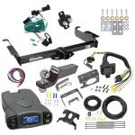 Trailer Hitch Tow Package Prodigy P3 Brake Control For 96-99 Chevy Express GMC Savana 1500 2500 3500 w/ 7-Way RV Wiring 2" Drop Mount 2" Ball Class 3 2" Receiver Draw-Tite Tekonsha