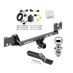 Trailer Tow Hitch For 15-23 RAM ProMaster City Complete Package w/ Wiring and 1-7/8" Ball