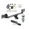 Trailer Tow Hitch For 15-23 RAM ProMaster City Complete Package w/ Wiring and 1-7/8" Ball