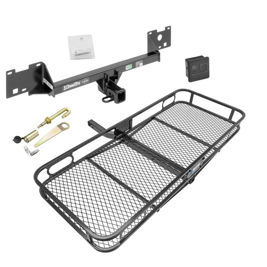 Trailer Tow Hitch For 15-23 RAM ProMaster City Basket Cargo Carrier Platform Hitch Lock and Cover