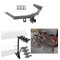 Trailer Hitch w/ 4 Bike Rack For 16-22 Honda Pilot 14-20 Acura MDX Approved for Recreational & Offroad Use Carrier for Adult Woman or Child Bicycles Foldable