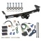 For 2005-2023 Nissan Frontier Trailer Hitch Tow PKG w/ 5-Flat Wiring Harness By Draw-Tite