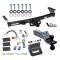 For 2005-2023 Nissan Frontier Trailer Hitch Tow PKG w/ 4-Flat Wiring Harness + Dual Ball Ball Mount 1-7/8" & 2" Trailer Balls + Pin/Clip + Wiring Bracket By Draw-Tite