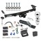 For 2005-2023 Nissan Frontier Trailer Hitch Tow PKG w/ 4-Flat Wiring + Ball Mount w/ 2" Drop + 2-5/16" Ball + Wiring Bracket + Hitch Lock + Hitch Cover By Draw-Tite