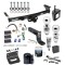 For 2005-2023 Nissan Frontier Trailer Hitch Tow PKG w/ 4-Flat Wiring + Ball Mount w/ 4" Drop + 2" Ball + 2-5/16" Ball + Wiring Bracket + Dual Hitch & Coupler Locks + Hitch Cover + Wiring Tester + Ball Lube +Electric Grease + Ball Wrench