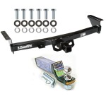 For 2005-2024 Nissan Frontier Trailer Hitch Tow PKG w/ Starter Kit Ball Mount w/ 2" Drop & 1-7/8" Ball By Draw-Tite