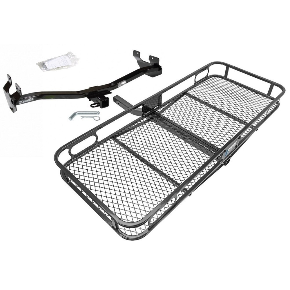 Trailer Tow Hitch For 06-10 Hummer H3 Basket Cargo Carrier Platform w/ Hitch Pin