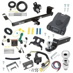 For 2008-2010 Chrysler Town & Country Trailer Hitch Tow PKG w/ Tekonsha Prodigy P3 Brake Control + 7-Way RV Wiring + 2" & 2-5/16" Ball & Drop Mount By Draw-Tite