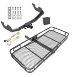 Trailer Tow Hitch For 16-23 Toyota Hilux Basket Cargo Carrier Platform Hitch Lock and Cover