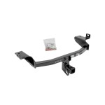 Trailer Tow Hitch For 14-23 Jeep Cherokee Platform Style 2 Bike Rack w/ Anti Rattle Hitch Lock