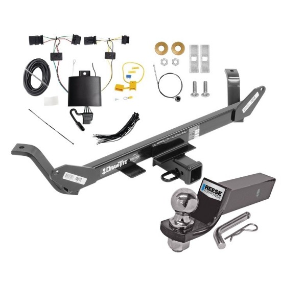 Trailer Tow Hitch For 20-24 BMW X1 Complete Package w/ Wiring and 2" Ball