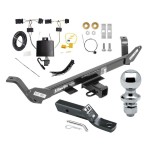 Trailer Tow Hitch For 20-24 BMW X1 2" Receiver Complete Package w/ Wiring and 1-7/8" Ball