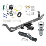 Trailer Tow Hitch For 18-19 BMW X1 Complete Package w/ Wiring and 1-7/8" Ball