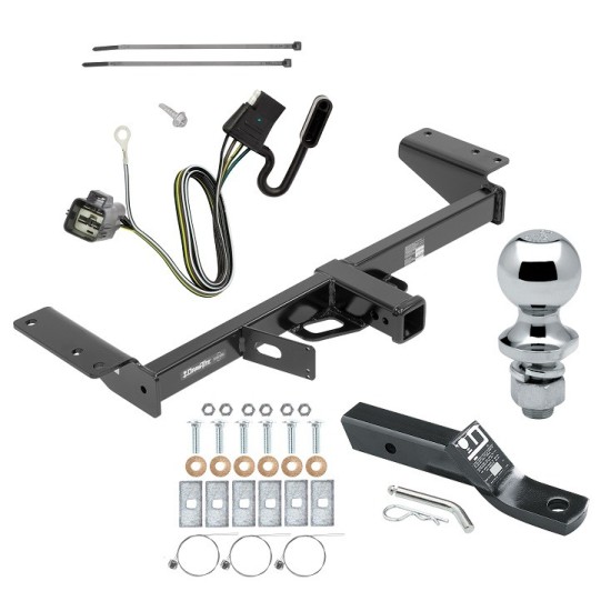 Trailer Tow Hitch For 17-24 Cadillac XT5 Complete Package w/ Wiring and 1-7/8" Ball