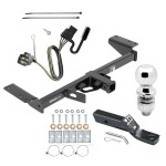 Trailer Tow Hitch For 17-24 Cadillac XT5 Complete Package w/ Wiring and 2" Ball