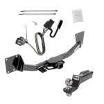 Tow Package For 19-24 Chevy Blazer 17-23 GMC Acadia 2020 Cadillac XT6 Trailer Hitch w/ Wiring 2" Drop Mount 2" Ball 2" Receiver 