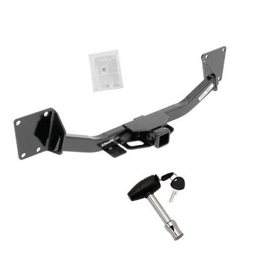 Trailer Tow Hitch For 17-24 GMC Acadia Exc 17 Limited 2020 Cadillac XT6 19-24 Chevy Blazer w/ Security Lock Pin Key