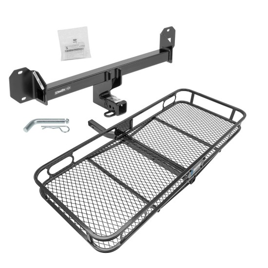 Trailer Tow Hitch For 16-22 Mercedes GLC300 Basket Cargo Carrier Platform w/ Hitch Pin