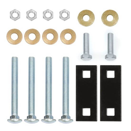 Trailer Tow Hitch Hardware Fastener Kit For 11-24 Mitsubishi Outlander Sport RVR 2" Receiver