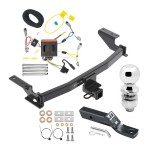 Trailer Tow Hitch For 13-16 Mazda CX-5 Complete Package w/ Wiring and 2" Ball