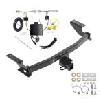 Trailer Tow Hitch For 22-24 Mazda CX-5 Except Diesel w/ Plug & Play Wiring Kit Class 3 2" Receiver Draw-Tite