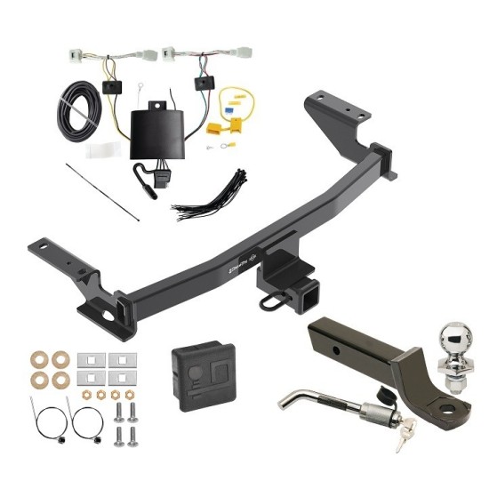 Trailer Tow Hitch For 22-24 Mazda CX-5 Except Diesel Deluxe Package Wiring 2" Ball Mount and Lock