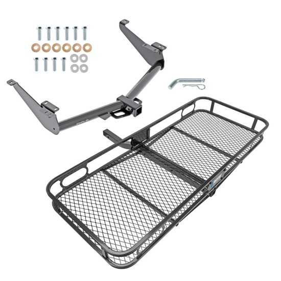 Trailer Tow Hitch For 17-24 Nissan Titan except XD Basket Cargo Carrier Platform w/ Hitch Pin