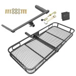 Trailer Tow Hitch For 18-24 Honda Odyssey Basket Cargo Carrier Platform Hitch Lock and Cover
