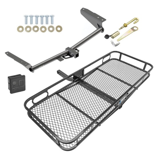 Trailer Tow Hitch For 18-23 Honda Odyssey All Styles Basket Cargo Carrier Platform Hitch Lock and Cover