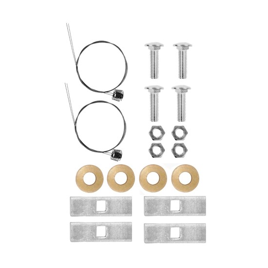 Trailer Tow Hitch Hardware Fastener Kit For 18-24 VW Volkswagen Atlas 2" Receiver Class 3