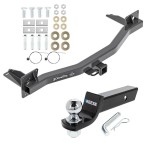 For 2018-2023 Chevrolet Traverse Trailer Hitch Tow PKG w/ Starter Kit Ball Mount w/ 2" Drop & 2" Ball By Draw-Tite