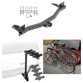 Trailer Hitch 4 Bike Carrier for Chevrolet Traverse Buick Enclave TrailerJacks