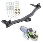 For 2018-2023 Chevrolet Traverse Trailer Hitch Tow PKG w/ Starter Kit Ball Mount w/ 2" Drop & 1-7/8" Ball By Draw-Tite