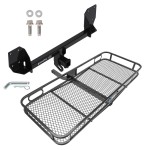 Trailer Tow Hitch For 16-24 Volvo XC90 18-24 XC60 Basket Cargo Carrier Platform w/ Hitch Pin