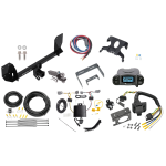 Trailer Hitch Tow Package Prodigy P3 Brake Control For 16-24 Volvo XC90 w/ 7-Way RV Wiring 2" Drop Mount 2" Ball Class 4 2" Receiver Draw-Tite Tekonsha