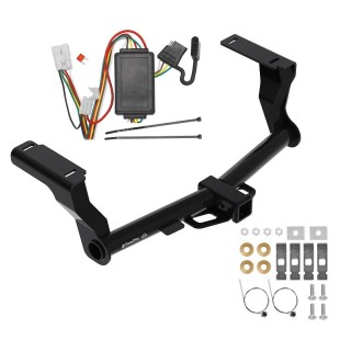 Trailer Tow Hitch For 16-24 Subaru Crosstrek Except Hybrid w/ Wiring Harness Kit