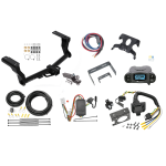 Trailer Hitch Tow Package Prodigy P3 Brake Control For 16-24 Subaru Crosstrek Except Hybrid w/ 7-Way RV Wiring 2" Drop Mount 2" Ball Class 3 2" Receiver Draw-Tite Tekonsha