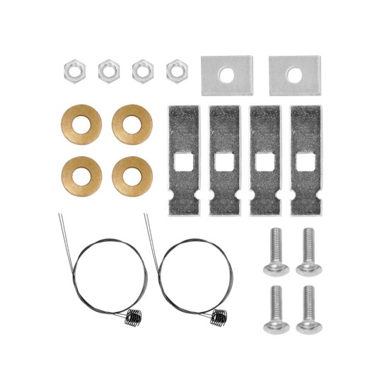 Trailer Tow Hitch Hardware Fastener Kit For 16-24 Subaru Crosstrek 18-22 Impreza Wagon 2" Receiver Class 3