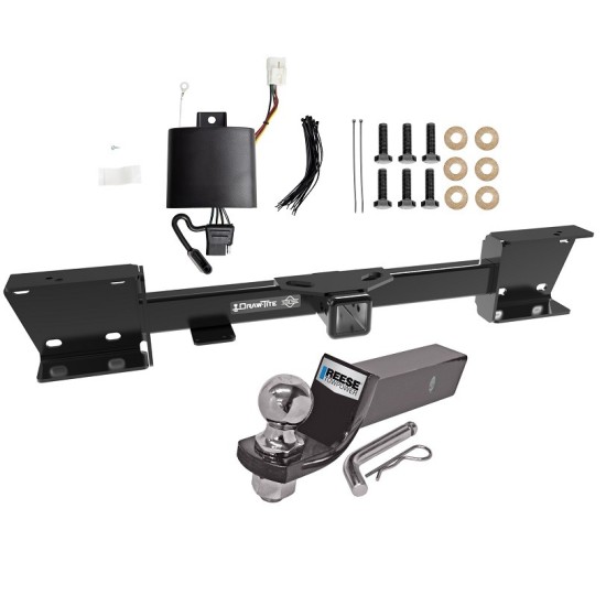 Tow Package For 19-22 Subaru Ascent Trailer Hitch w/ Wiring 2" Drop Mount 2" Ball 2" Receiver