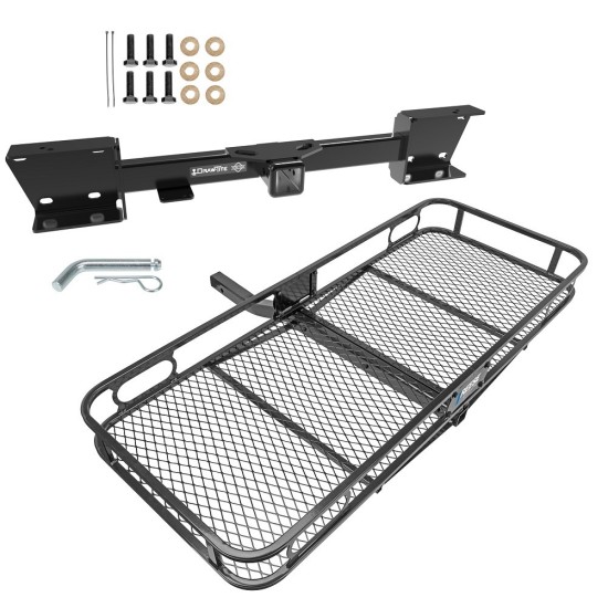 Trailer Tow Hitch For 19-24 Subaru Ascent Basket Cargo Carrier Platform w/ Hitch Pin