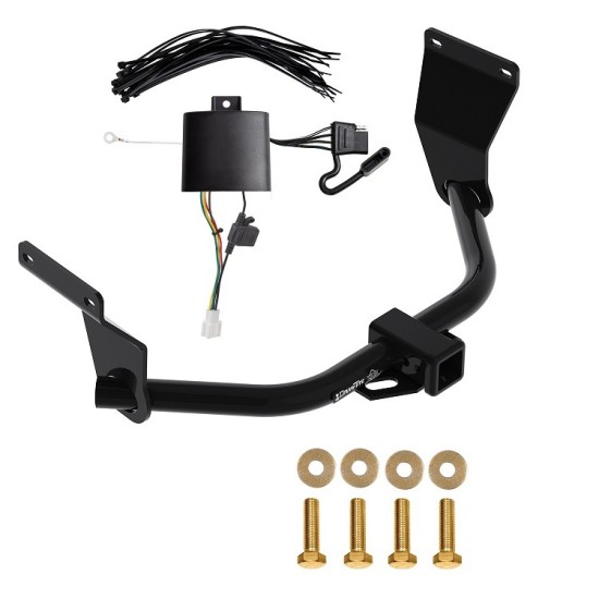 Trailer Tow Hitch For 19-24 Acura RDX With +12V Power Provision w/ Wiring Harness Kit