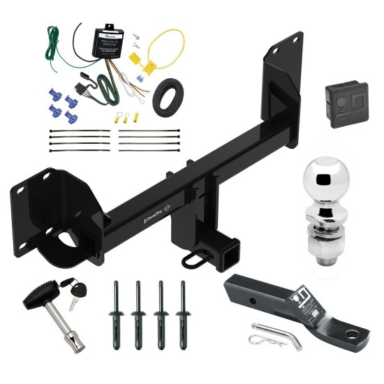 Trailer Tow Hitch For 19-25 BMW X5 Except M Sport Deluxe Package Wiring 2" Ball and Lock