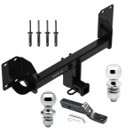 Trailer Tow Hitch For 19-25 BMW X5 Except M Sport 2" Receiver  w/ 1-7/8" and 2" Ball