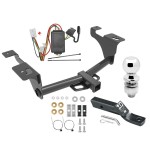 Trailer Tow Hitch For 20-24 Subaru Outback Wagon Complete Package w/ Wiring and 2" Ball