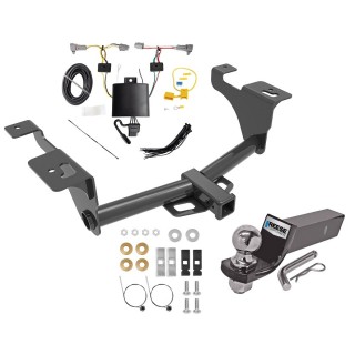 Tow Package For 20-22 Subaru Legacy Sedan Trailer Hitch w/ Wiring 2" Drop Mount 2" Ball 2" Receiver 